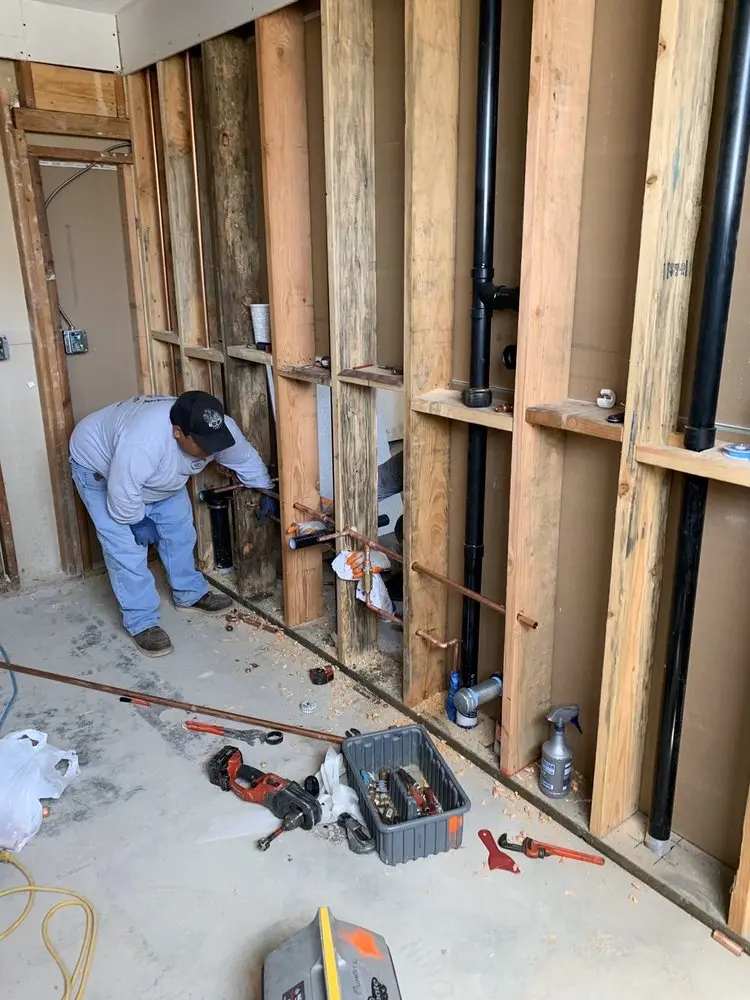 Commercial rough-in plumbing for Gas Line Repair in Port-au-Peck